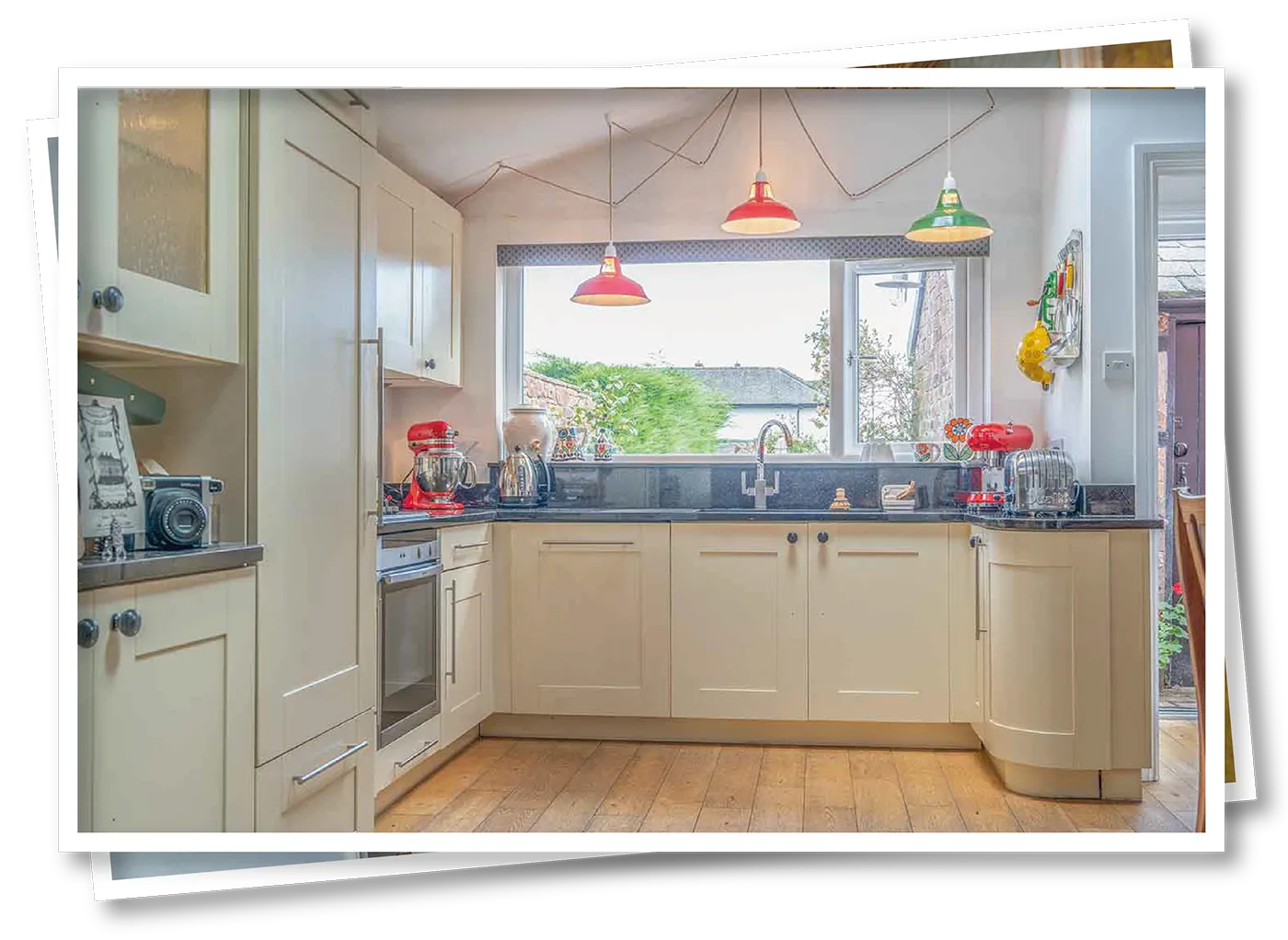 Kitchen at North View B&B, Penrith, where homemade breakfasts are prepared for guests at this Lake District and Eden Valley B&B